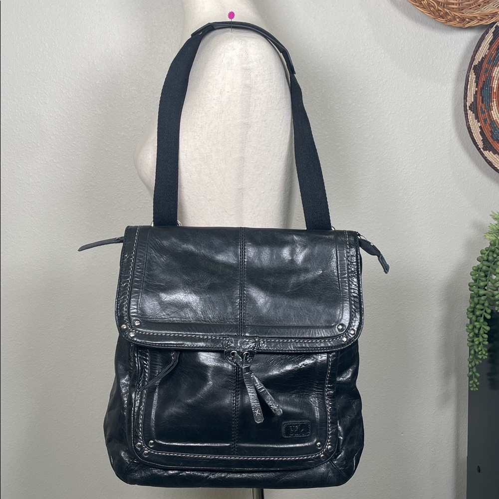 LIKE NEW Sak Black Leather Backpack Tote
